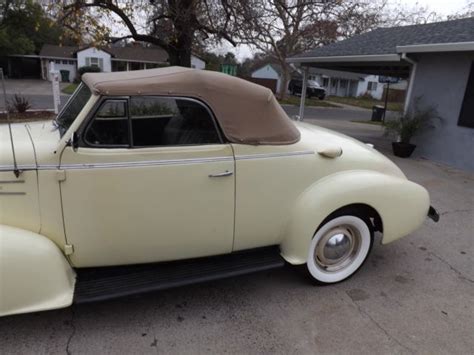 1937 Oldsmobile Convertible Sport Coupe F-37 Very Rare Original California Car for sale: photos ...