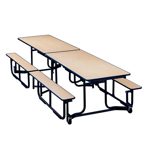 Uniframe Mobile Bench Cafeteria Tables | SCHOOLSin