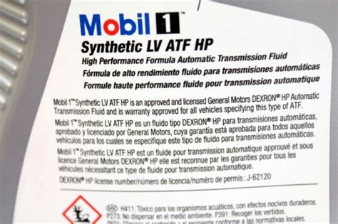 Mobil 1 Synthetic LV ATF Getriebeöl Automatikgetriebe Öl Dexron HP ...