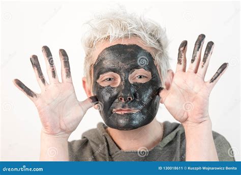 Show Pure Emotions Not a Mask Stock Image - Image of hand, black: 130018611