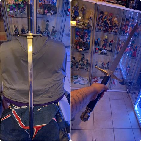 Here’s a couple pictures of my trunks sword : r/ShonenAnimeCollecting