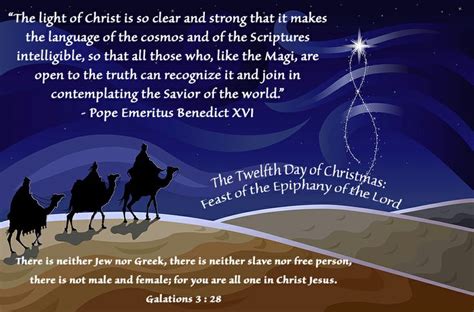 Feast of the Epiphany of the Lord, Catholic, feasts, Three wise men, Magi, bible verse ...