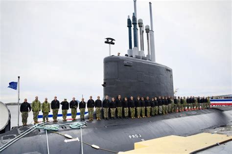 Bidens take part in USS Delaware commission | Cape Gazette