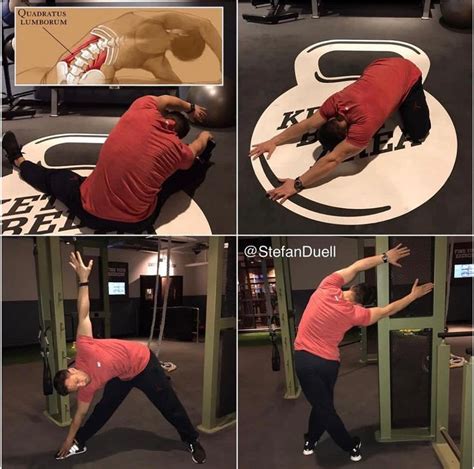 #Repost @stefanduell . QUADRATUS LUMBORUM MUSCLE (QL) - STRETCHING OF THE QL . As a follow up on ...