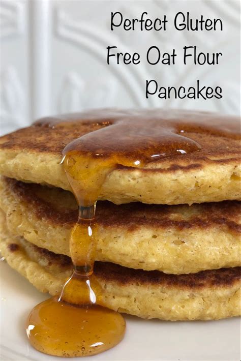 Gluten-Free Oat Flour Pancakes | Recipe | Oat flour pancakes, No flour pancakes, Oat pancakes