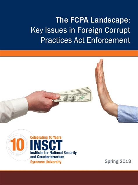 FCPA Report | PDF | Bribery | Due Diligence