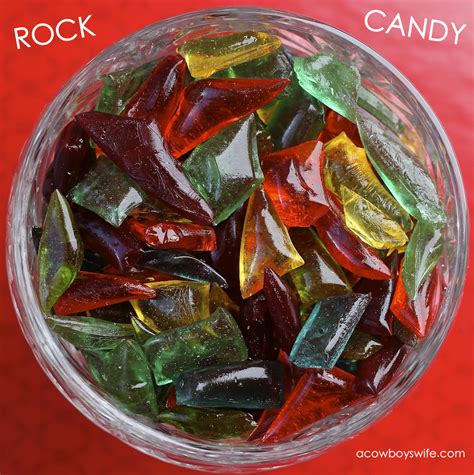 How to make Rock Candy, aka, Hard Tack Candy - A Cowboy's Wife