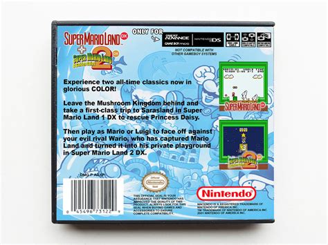 Super Mario Land 1 & 2 DX (Gameboy Advance GBA) – Retro Gamers US