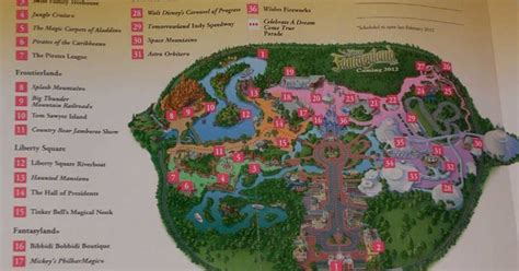 New Fantasyland map - Photo 1 of 1