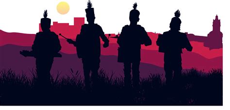 Marching Band Silhouette at GetDrawings | Free download