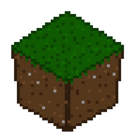 Minecraft Grass Block | Pixel Art Maker