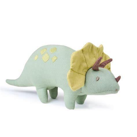 ThreadBear Design - Trike Linen Dinosaur Toy - Toy Dubai (Toys MENA LLC)