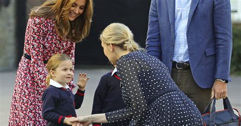 Princess Charlotte's First Day of School Pictures | POPSUGAR Celebrity