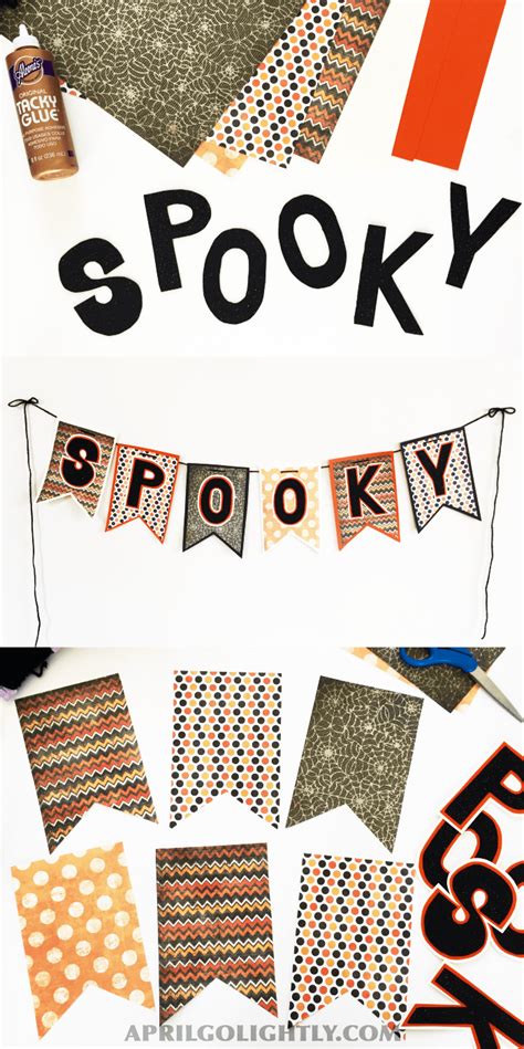 Spooky Halloween Banner - April Golightly