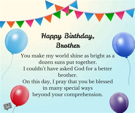 Best Birthday Prayers for Brothers : A Blessed Celebration