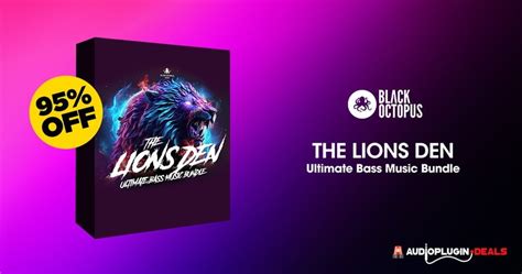 Save 95% on Lions Den Ultimate Bass Music Bundle by Black Octopus Sound – DawCrash