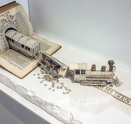 3D Book Sculptures