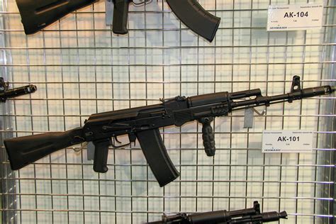 File:AK-101 assault rifle at Engineering Technologies 2012.jpg - Wikipedia