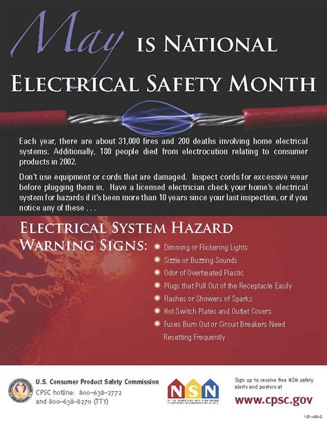 May is National Electrical Safety Month | Each year, there a… | Flickr