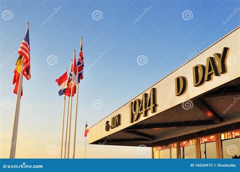 D Day Memorial, Normandy editorial photography. Image of flag - 16626972