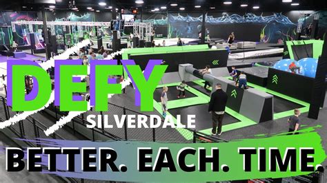 DEFY TRAMPOLINE PARK SUNDAY FUN DAY (Silverdale WA) - YouTube