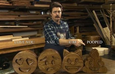 Nick Offerman Answers Woodworking Questions On Twitter Tech Support ...