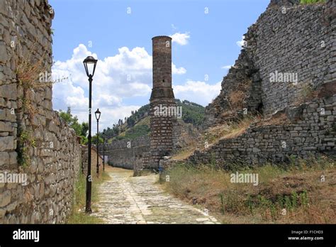 Ruins of Red Mosque, Berati Castle, Berati, Albania, Balkans, Europe ...