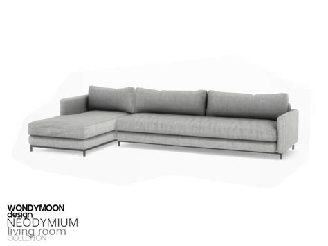 Sims 4 CC's - The Best: Neodymium Living Room by Wondymoon