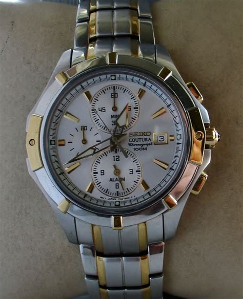 SEIKO – Coutura -- alarm chronograph -- men's model -- from 2014 - Catawiki