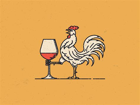 Heraldry inspired Gallic rooster Logo concept by Coric Design on Dribbble