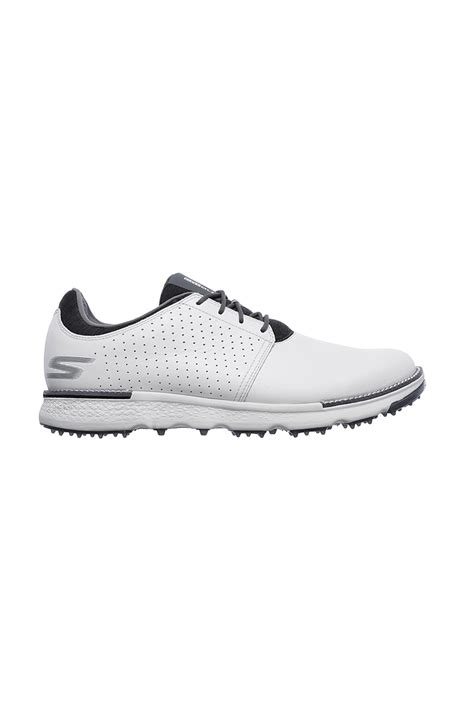 Skechers Go Golf Elite 3 Approach Golf Shoes - Natural / Grey - Wide ...