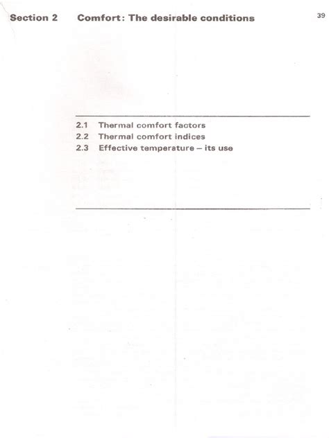 Thermal Comfort Factors | PDF | Heat Transfer | Humidity