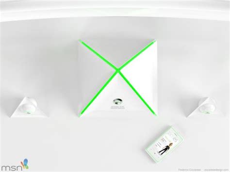 Xbox 720 Concept is a Pyramid With Two Kinect "Eyes" - Concept Phones