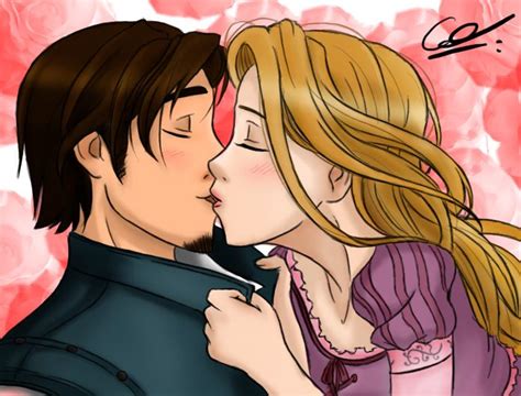 Rapunzel x Flynn by ladidagab on deviantART | Rapunzel, Disney kiss ...