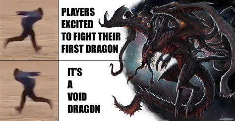 Recently threw this Void Dragon at my players and one of them literally ...