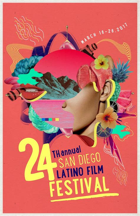 San Diego Latino Film Festival Illustration Poster on Behance Festival ...