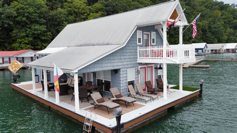 2-Story Floating Cabin (Approx 1,313/sqft) For Sale on Norris Lake TN - SOLD! - YouTube