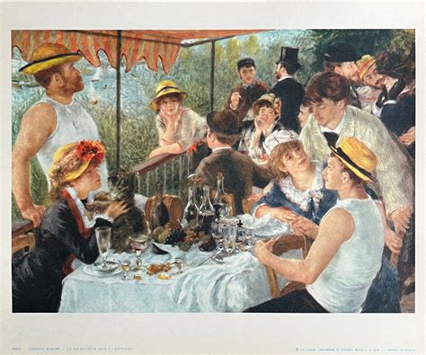 "Le Dejeuner des Canotiers", Art Print, Auguste Renoir – leclairsgeneralstore