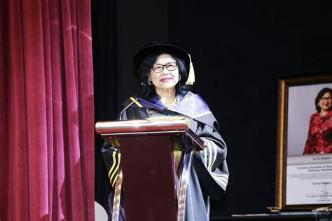 Tan Sri Rafidah Aziz conferred a honorary doctorate - BusinessToday