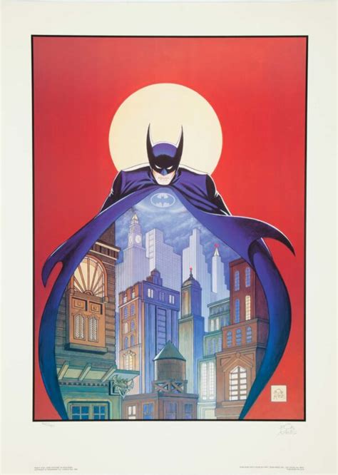 Bob Kane – Batman (1991), signed - Galleri Comicart.dk