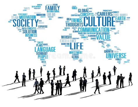 Concept De Principe De Société D'idéologie De La Communauté De Culture Image stock - Image du ...