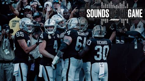 Sounds of the Game: Week 9 vs. Lions | Raiders - YouTube