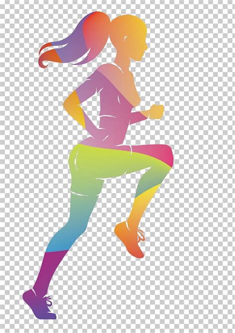 Running Athlete Sport PNG - arm, athletics, color, colorful background, colorful vector ...