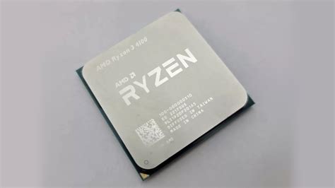 AMD Ryzen 4100 Ryzen 4000 Series Renoir (Zen 2) Quad-Core GHz Socket ...