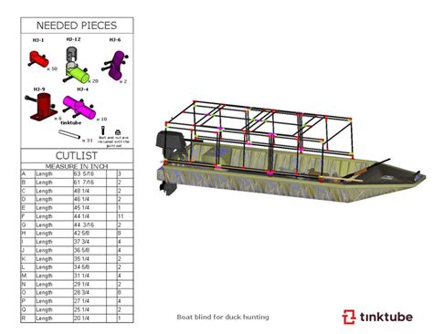 Conduit Duck Boat Blind Plans: Build Your Own - tinktube