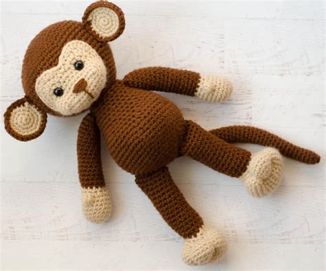 Meet Michael the Monkey - Crochet 365 Knit Too