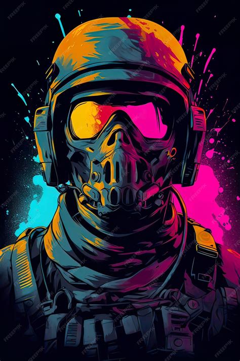 Premium Photo | Call of Duty Colorful Gaming Wallpaper 4K