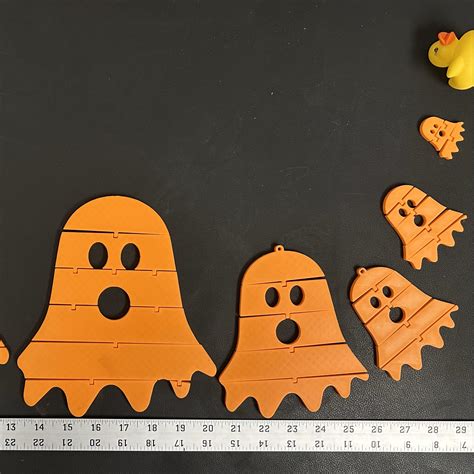 Flexi Halloween Ghosts - 7 Sizes - With or Without Hanging Holes by ...