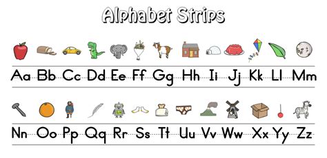 6 Best Images of Printable Letter And Number Strip - Printable Alphabet ...