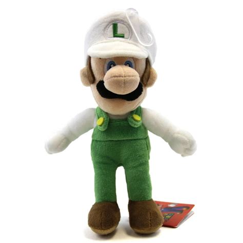 Fire Luigi Official Super Mario Plush | Video Game Heaven